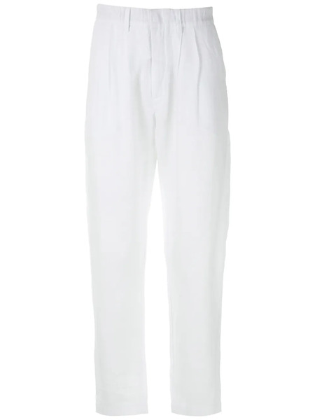  Handred Linen Straight Trousers - White 