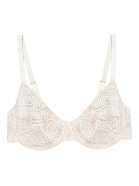  Hanro Ruby Embroidered Bra - Neutrals 