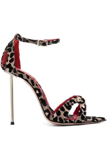  Hardot Blood 120mm Sandals - Neutrals 