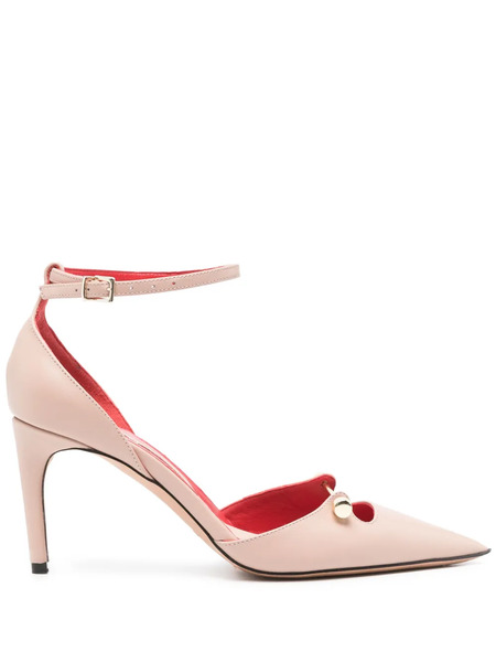  Hardot Leather Pumps - Pink 
