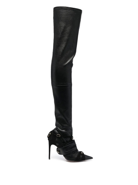  Hardot Thigh-high 105mm Boots - Black 