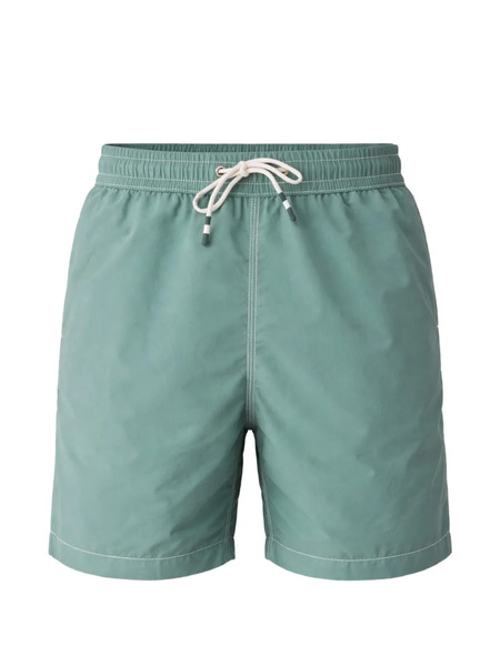  Hartford Drawstring Side Pockets Beachwear - Green 