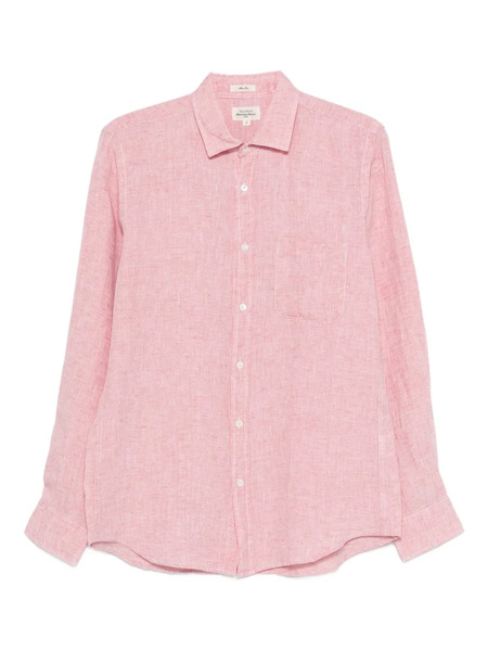  Hartford Linen Shirt - Pink 