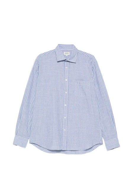  Hartford Paul Striped Shirt - Blue 