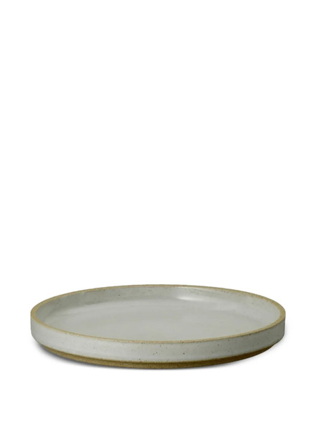  Hasami Porcelain Round Porcelain Plate - Grey 