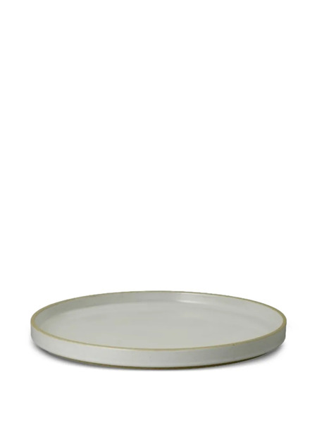  Hasami Porcelain Round Porcelain Plate - Grey 
