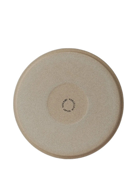  Hasami Porcelain Round-shape Plate (21cm) - Black 