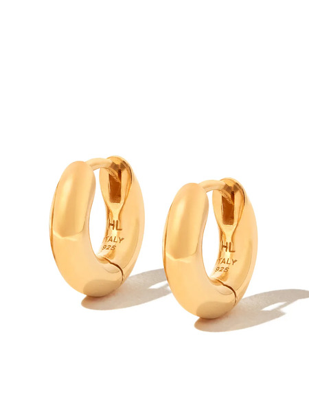  Hatton Labs Gold-plated Thick Hoop Earrings 