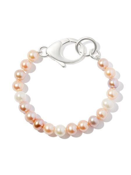  Hatton Labs Sterling Silver Pearl Bracelet 