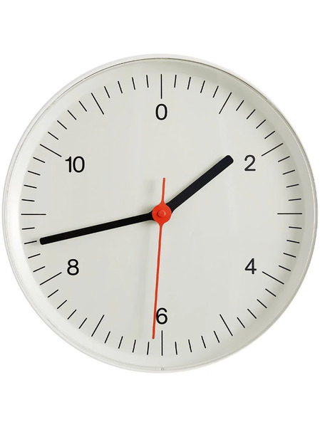  Hay Aluminium Wall Clock - White 