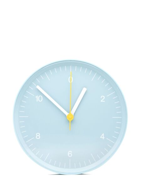  Hay Circular Wall Clock (26cm) - Blue 