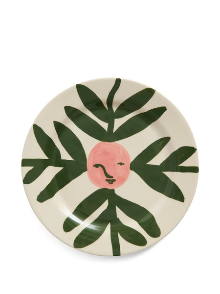  Hay La Pittura Plate Face-vine Plate - Neutrals 