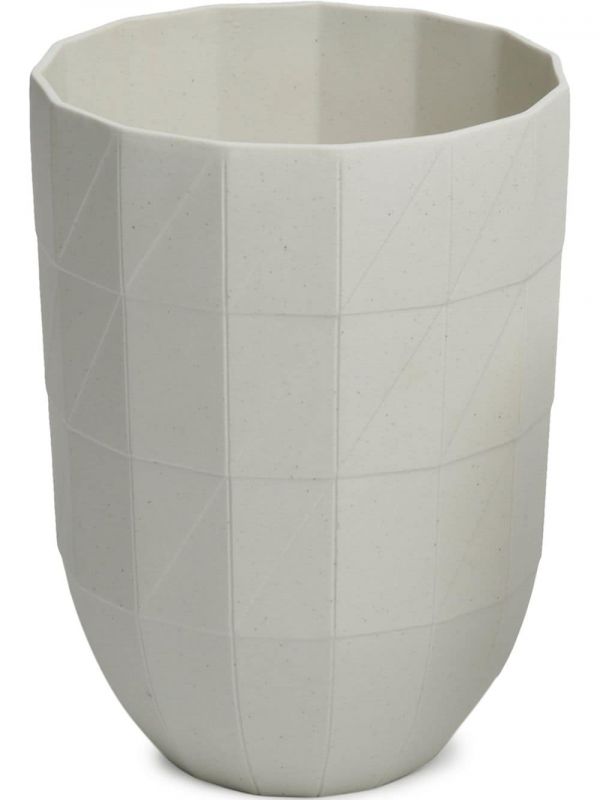  Hay Paper Porcelain Textured Vase - Grey 