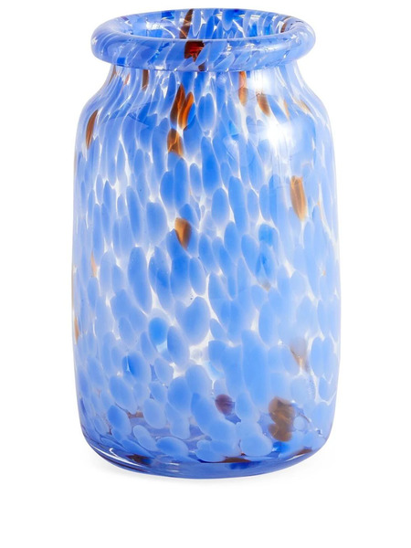  Hay Splash Abstract-print Vase - Blue 
