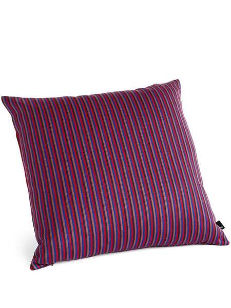 Hay Striped Ribbon Cushion - Red 