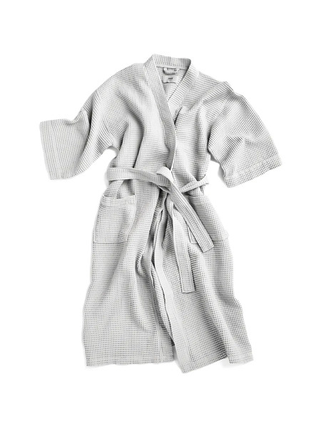  Hay Waffle Bathrobe - Grey 