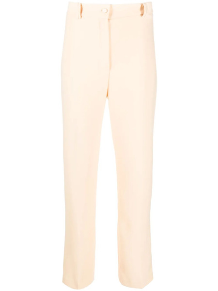  Hebe Studio Tailored High-waisted Trousers - Neutrals 