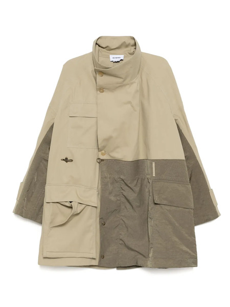  Hed Mayner Panelled Coat - Neutrals 