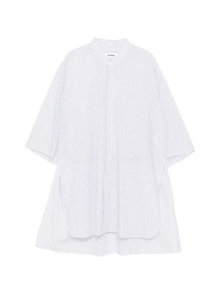  Hed Mayner Striped Long-sleeve Shirt - White 