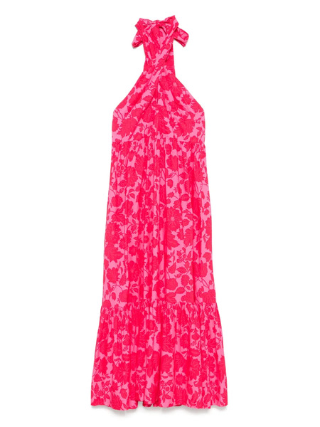  Heidi Klein Fairhaven Midi Dress - Pink 