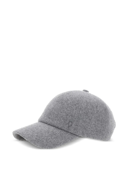  Helen Kaminski Ledger Logo-embroidered Wool Baseball Cap - Grey 