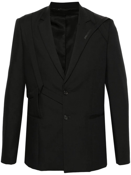  Heliot Emil Equilibrium Single-breasted Blazer - Black 