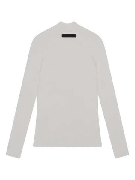  Heliot Emil High-neck Wool Sweater - White 