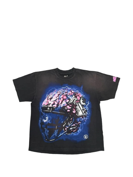  Hellstar Studios Brain Helmet black T-shirt 