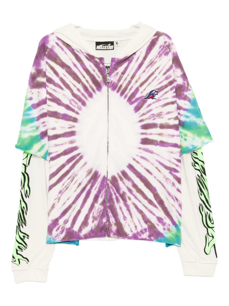  Hellstar Tie-dye Hoodie - Purple 