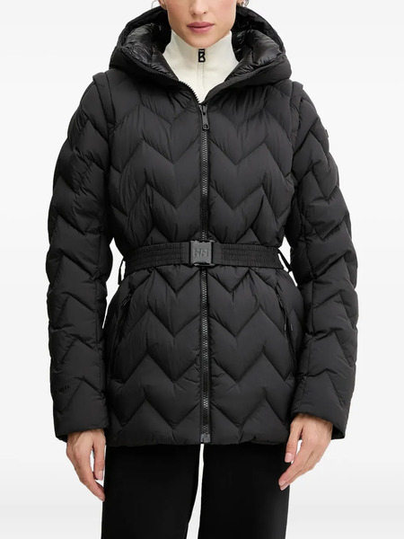  Helly Hansen Bliss Modular Belted Padded Jacket - Black 