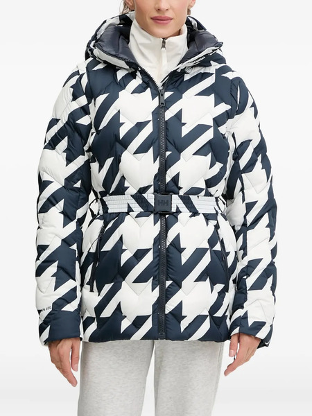  Helly Hansen Houndstooth-pattern Down Jacket - Blue 