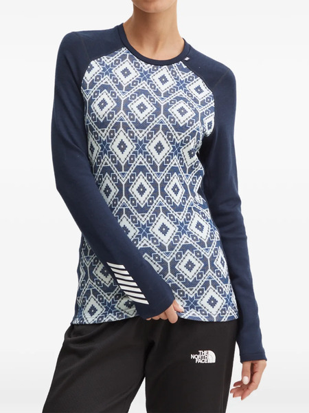  Helly Hansen Patterned Base-layer Top - Blue 