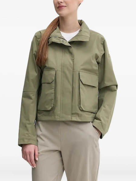 Helly Hansen Zip-front Patch-pocket Military Jacket - Green 