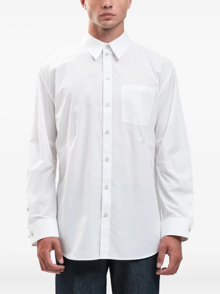  Helmut Lang Apex Oversize Back Shirt - White 