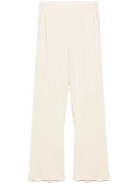  Helmut Lang Fluid Car Trousers - Neutrals 