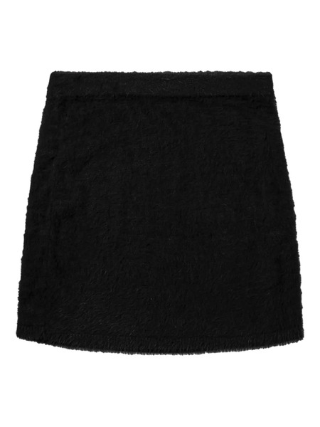  Helmut Lang Fuzzy Mini Skirt - Black 