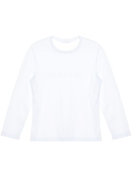  Helmut Lang Logo-embroidered T-shirt - White 
