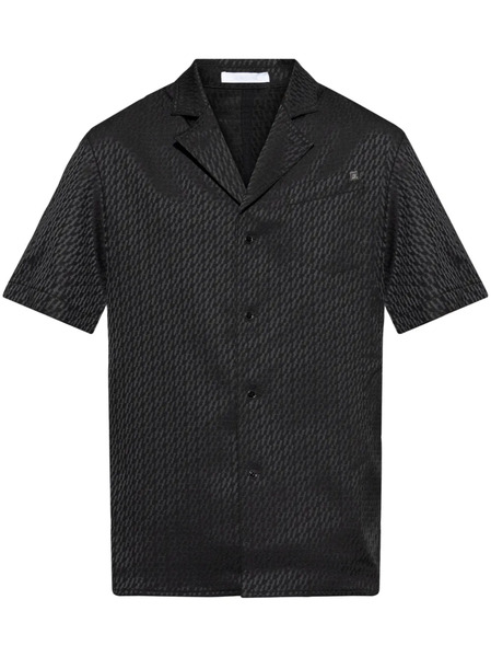  Helmut Lang Modest Jacquard Shirt - Black 