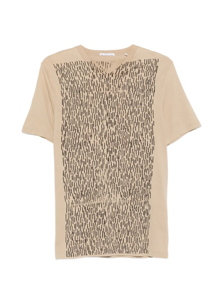  Helmut Lang Pre-owned Printed T Shirt - Neutrals 