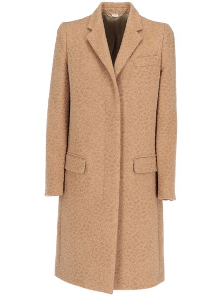  Helmut Lang Pre-owned 1990s Leopard-pattern Coat - Neutrals 
