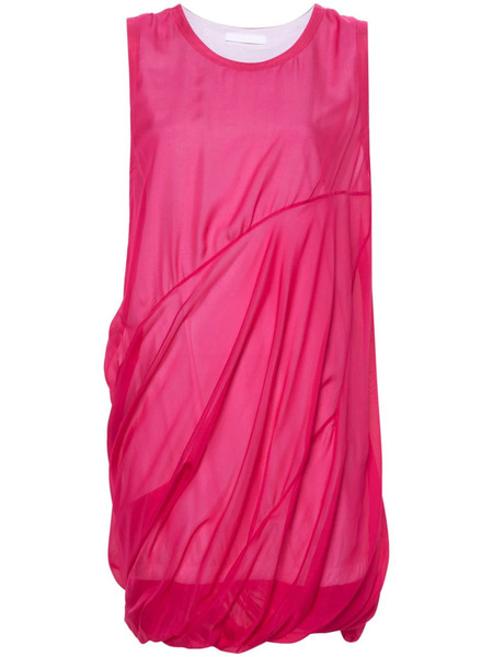  Helmut Lang Silk Mini Dress - Pink 