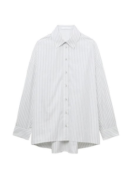  Helmut Lang Striped Shirt - White 