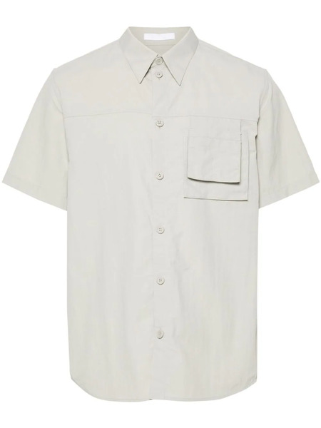  Helmut Lang Utility-pocket Shirt - Grey 