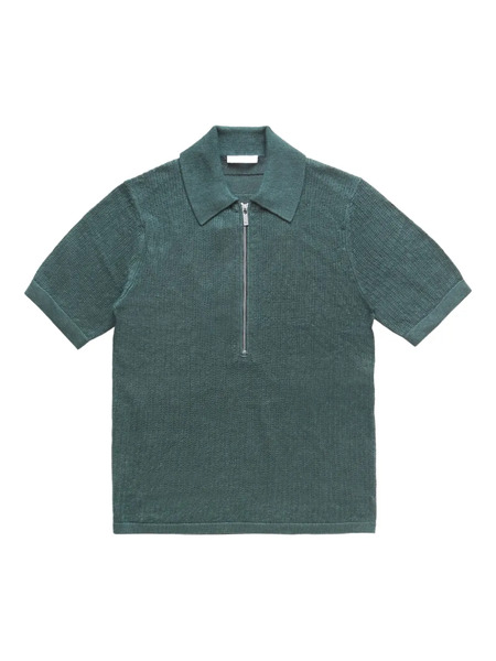  Helmut Lang Zip-up T-shirt - Green 