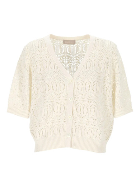  Hemisphere Buttoned Cardigan - Neutrals 