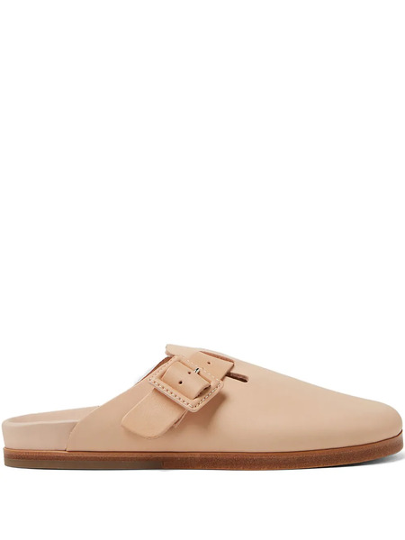  Hender Scheme Manual Industrial Leather Slides - Neutrals 