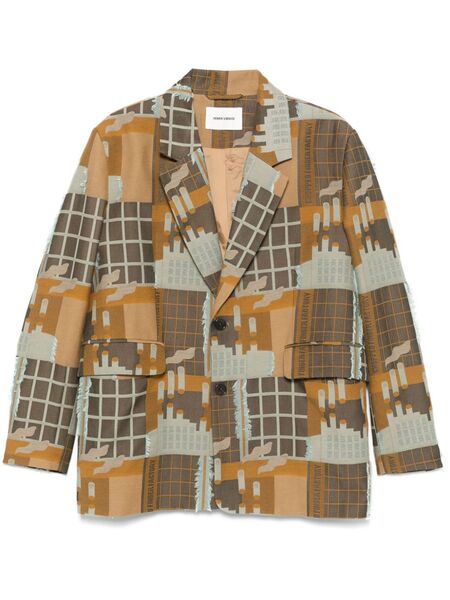  Henrik Vibskov Note Blazer - Brown 