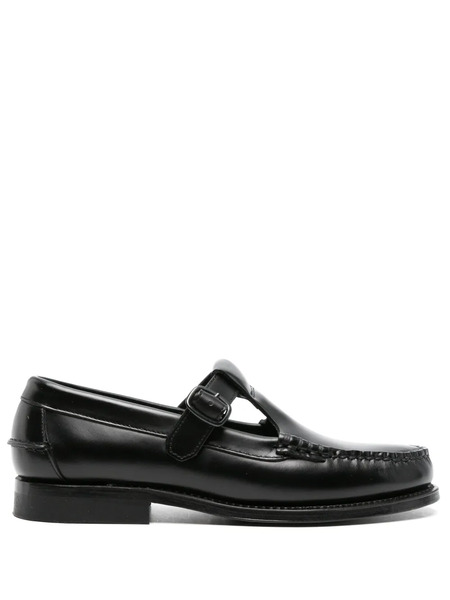  Hereu Alber Leather Loafers - Black 