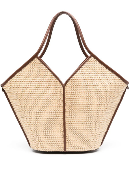  Hereu Calella Raffia Tote Bag - Neutrals 