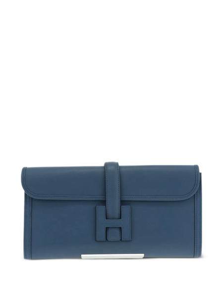  Hermès Pre-owned 2016 Jige Clutch Bag - Blue 